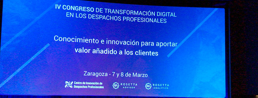  IV Congreso Transformación Digital en los Despachos Profesionales